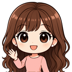 Daily life stickers of a working woman