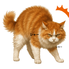 おさわり禁止な猫