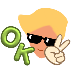manabu-kun  with sunglasses
