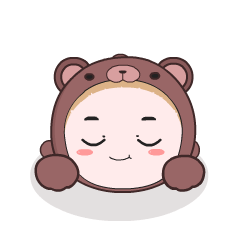 Cute Kuma 3 : Pop-up stickers