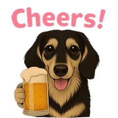 黑奶臘腸狗波比-實用英文回覆篇