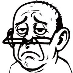 醜陋骯髒討厭嫌棄不屑表情_2