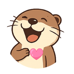 the youngest of three otter brothers!