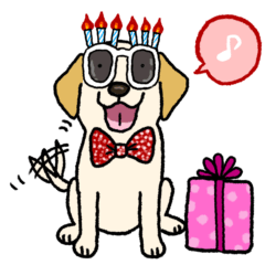 ラブラドールレトリーバーパピー吹き出し2