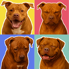 Pee-chan the Pit Bull