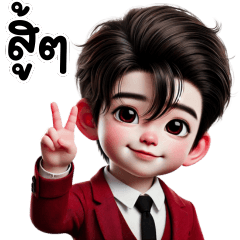 MJ, the handsome boy: Working.