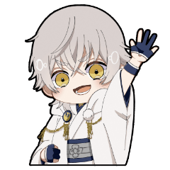 鶴丸いっぱいスタンプ