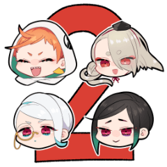 薙刀＆今剣いっぱいスタンプ②