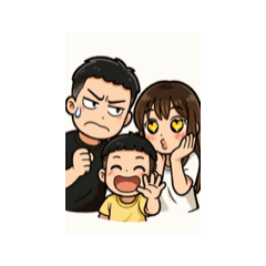 小三口