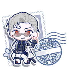 【展示刀剣シリーズ】切手風スタンプvol.1