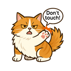 おさわり禁止な猫＊2