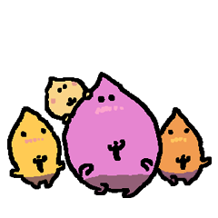 Toasty Sweet Potato Friends