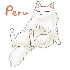 『peruの本』LINEスタンプ (毎日使える)