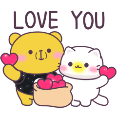 亮亮豬幼幼貓(七夕情人節)_feat.造咖熊