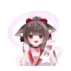 Suzu the Cat's Everyday Stickers
