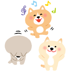 ほぼ文字無し日々の暮らし　犬　修正版