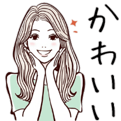 Soft & Sweet Girl Stickers Part.2