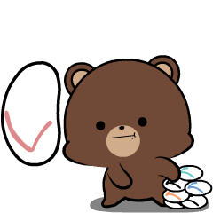 Teddy Bear 2 : Pop-up stickers