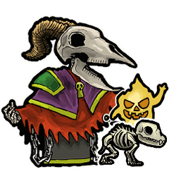 アンデッド動く⚰️骨ネクロマンサー