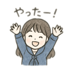 Cute Girl(schooluniform)