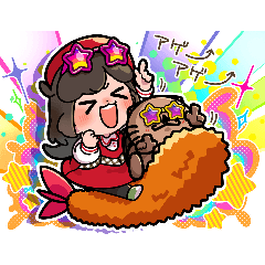 『らこぽん＆みらいちゃん』スタンプ ３