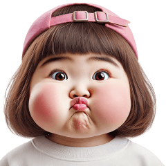 Chubby Girl Funny face138(MINI)