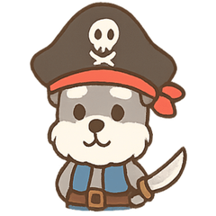 Fluffy Schnauzer Autumn Set