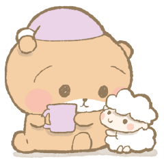 夜ふかしくまのネムー。