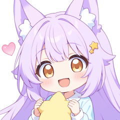 Night Dream Fox Girl Sticker