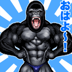 Easy to send every day! Macho gorilla