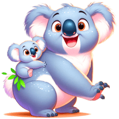 Cute Koala Bear (English)