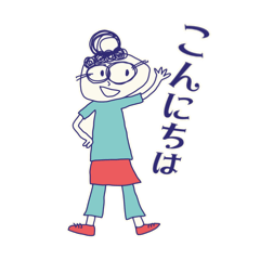 ぎょぼえちゃんの普段使いスタンプ