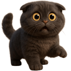 Nong dum cute cat (No text)