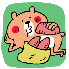 やべえ暑さの夏から秋のくまさん