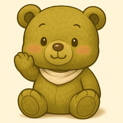 Plush Bear: Warm & Cute Stickers