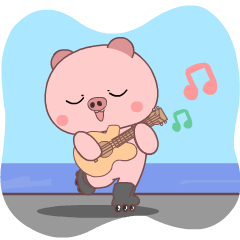 Round Head Pig : Eng