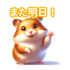 Super Cute Golden Hamster