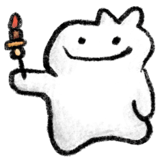 Magic TuZi sticker-Have a good day