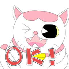 らくだぶひぶひにゃんスタンプ