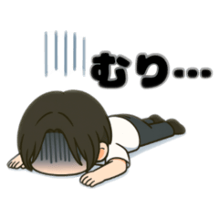 夏の暑い中で日常会話を楽しむお母さん