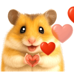 dancing!sweet love hamster