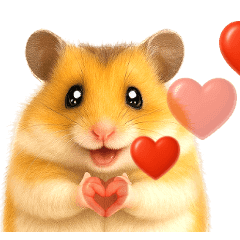 dancing!sweet love hamster