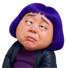 紫髮胖女孩 (NT)