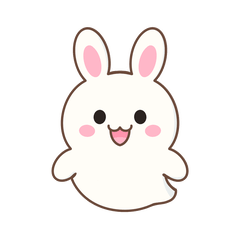 Ghost Bunny-Sweet Stickers