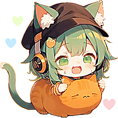 [Moving] Cat-loving cat-eared girl