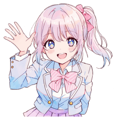 女子高生の日常使いスタンプ