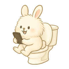 上班好累，貘兔懂你