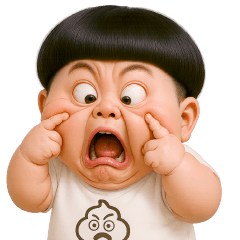 Funny Face Boy 12 BIG-EN