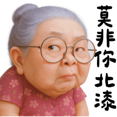 淘氣阿婆很白目