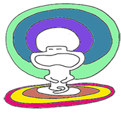 Big Mouth with Colorful Ninja Power